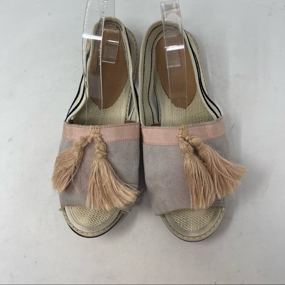 BETTYE BETTYE MULLER Women’s Pink ACE Tassel Slingback Sandals Flat Size 9 - Picture 7 of 11